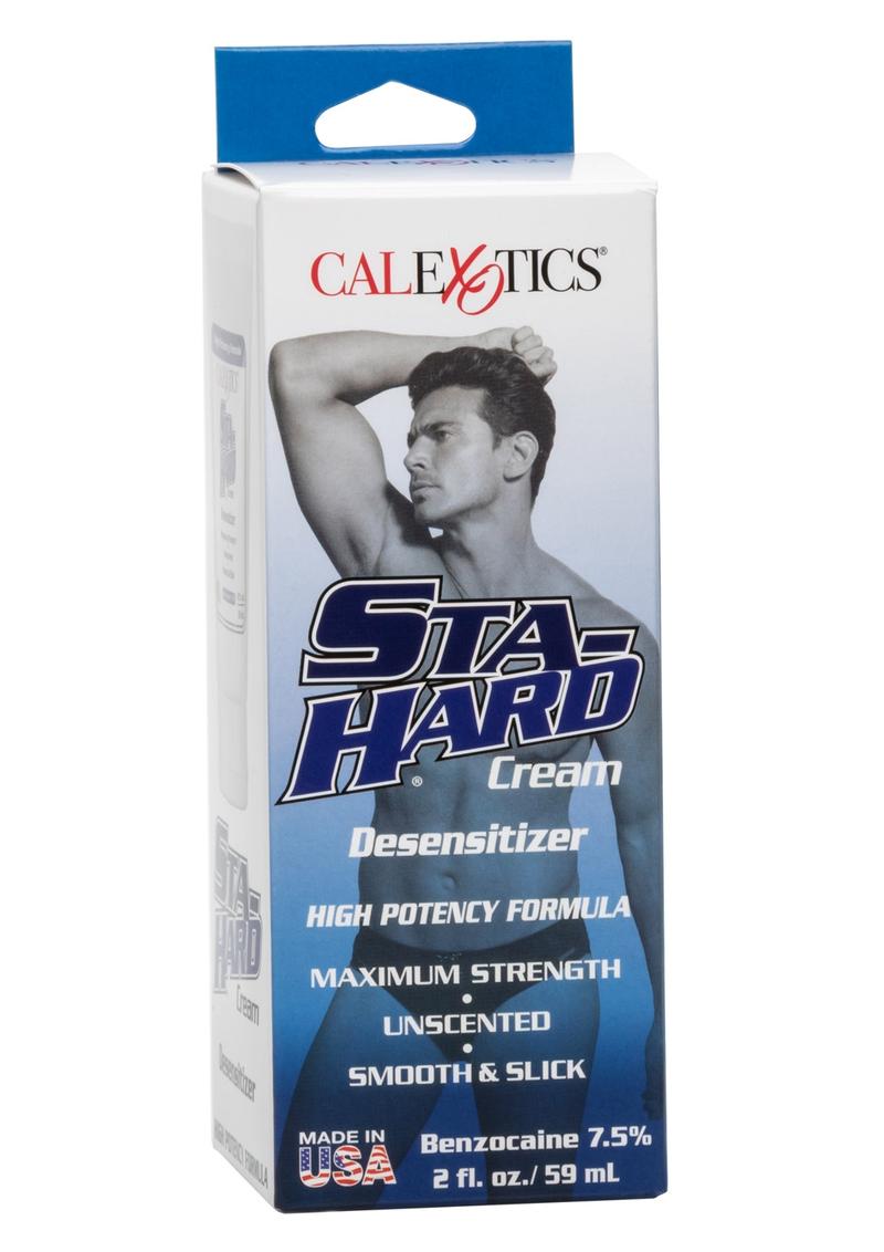 Sta-Hard Cream Male Genital Desensitizer 2oz