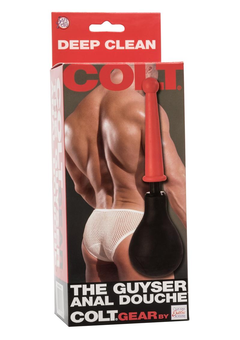 COLT THE GUYSER ANAL DOUCH RED and BLACK