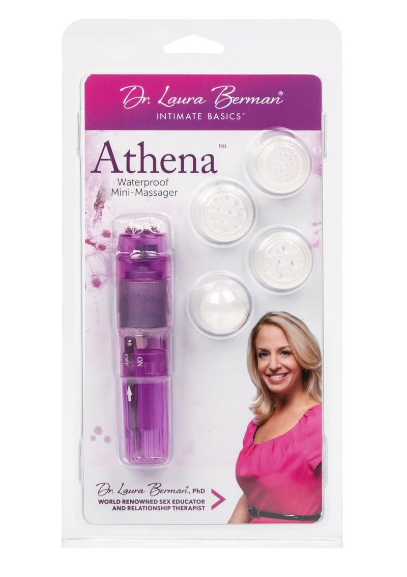 Dr Laura Berman Intimate Basics Athena Waterproof Mini Massager Pink Clam