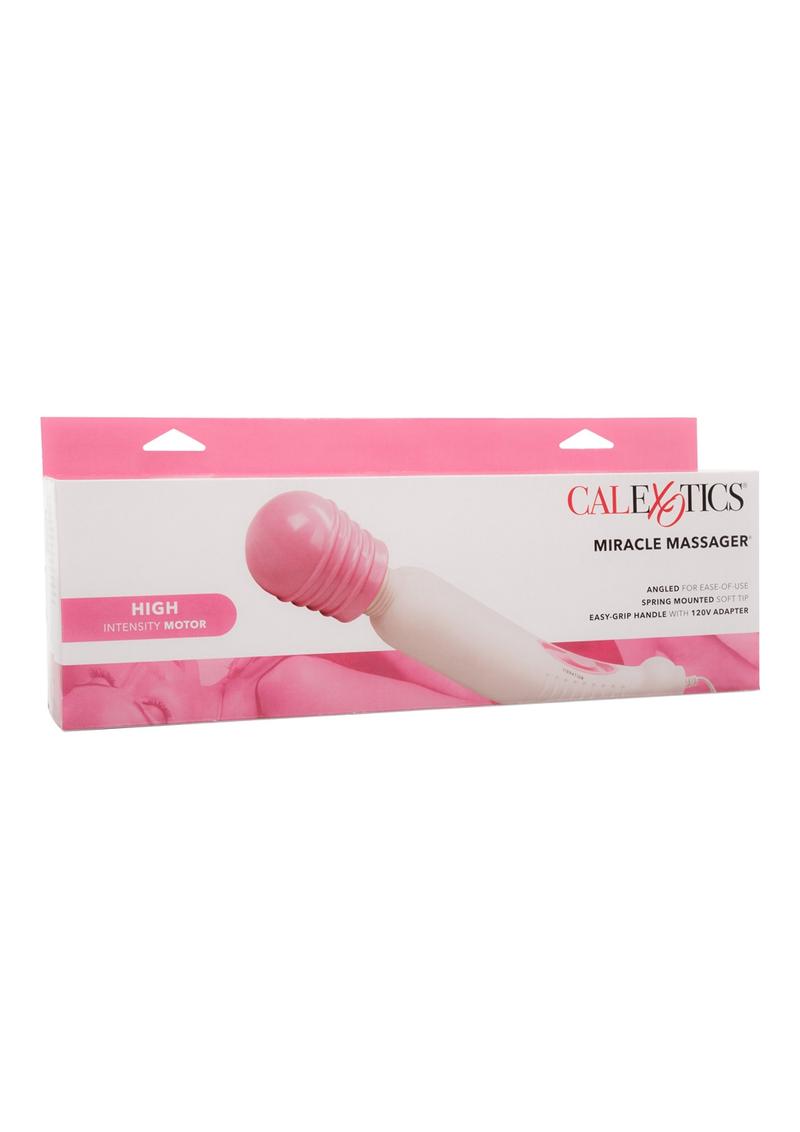 My Miracle Massager 2 Speed 120 Volt 10.5 inch White With Pink