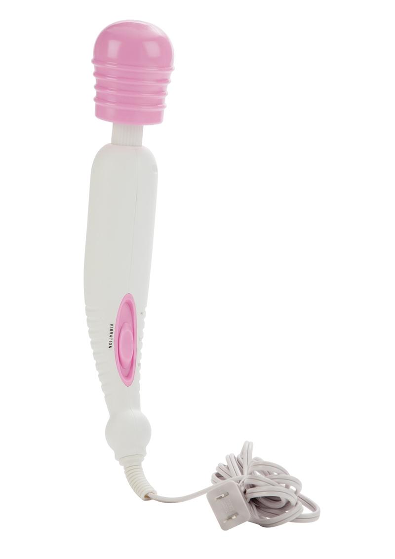 My Miracle Massager 2 Speed 120 Volt 10.5 inch White With Pink