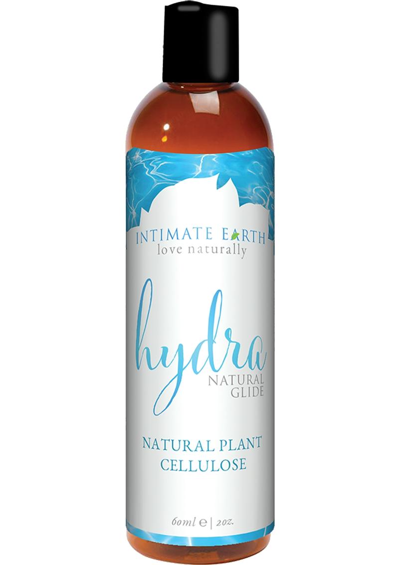 Intimate Earth Hydra Natural Glide Water Based Natural Plant Cellulose Lube 2oz