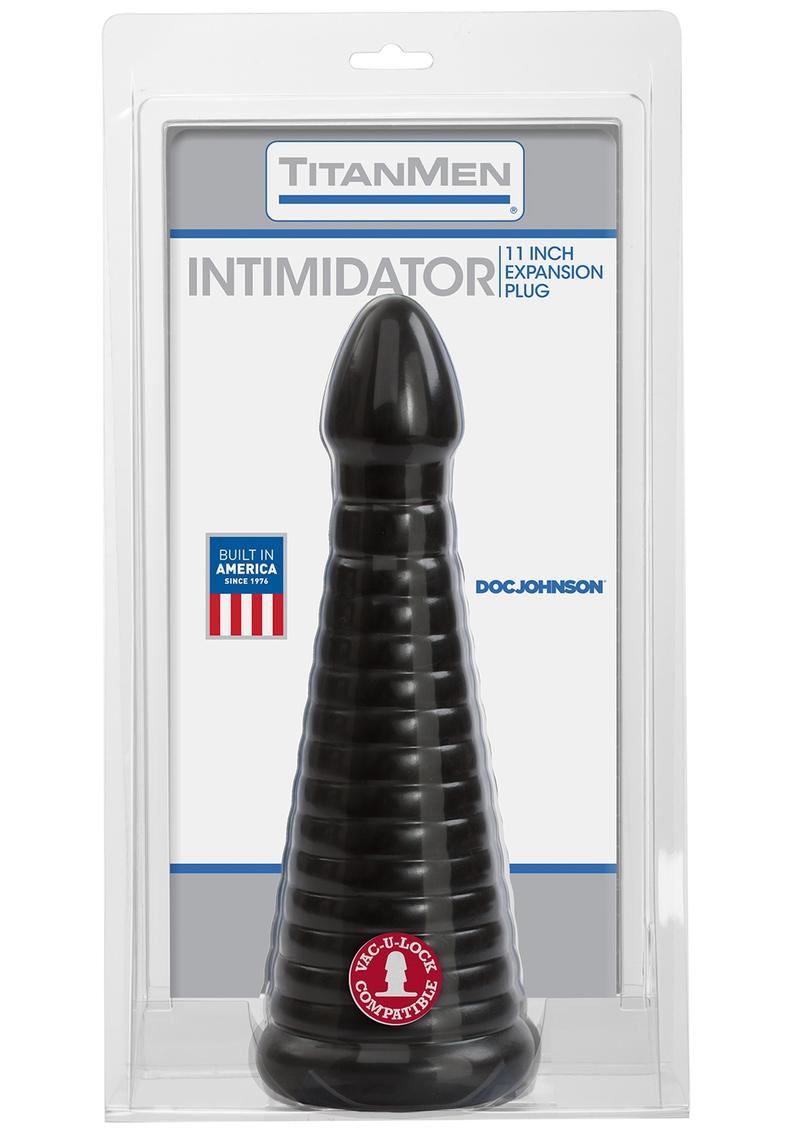 TitanMen Intimidator Plug Black 11 Inch