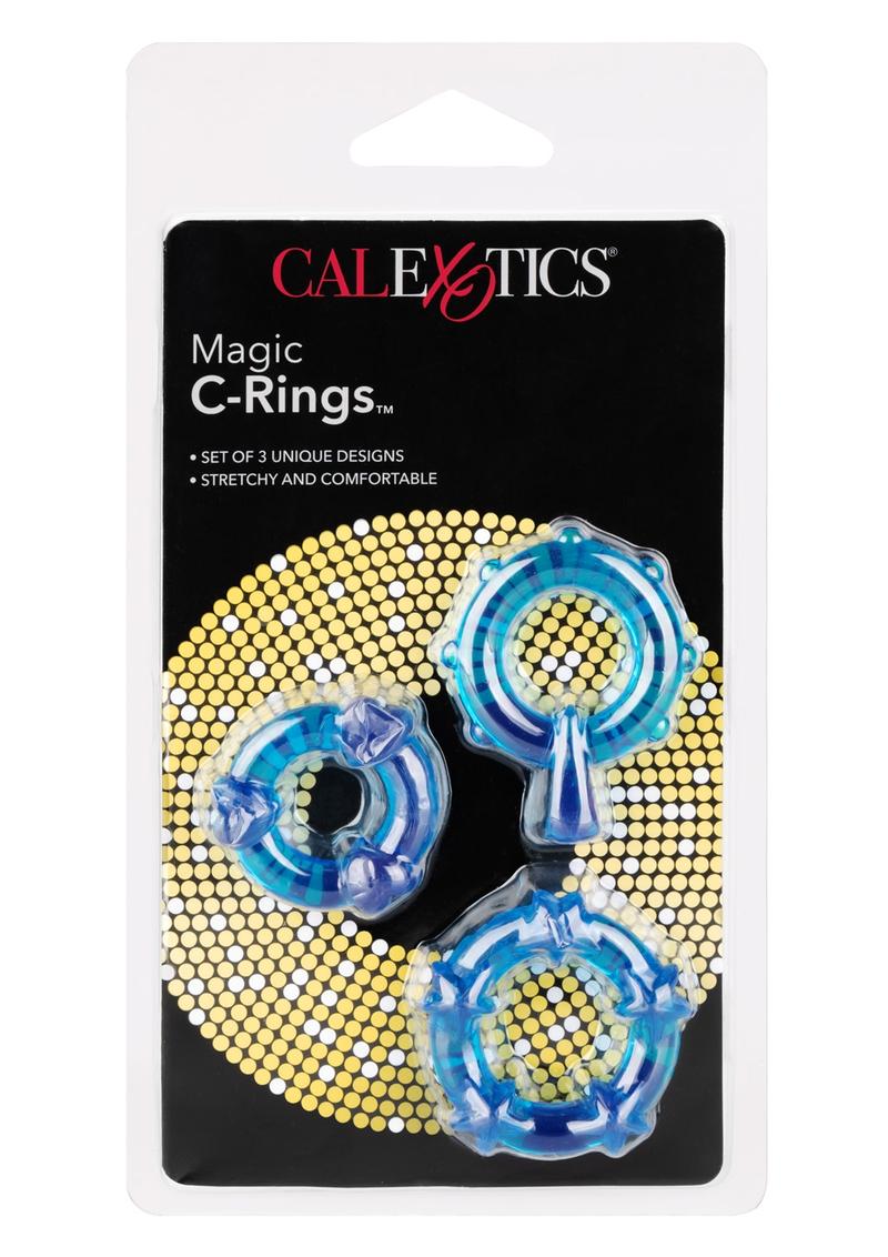 Magic C Rings Set Of 3 Blue