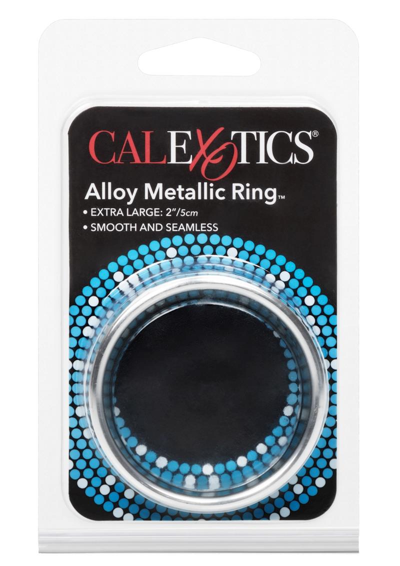 Alloy Metallic Ring Extra Large 2 Inch Diam+C1841eter