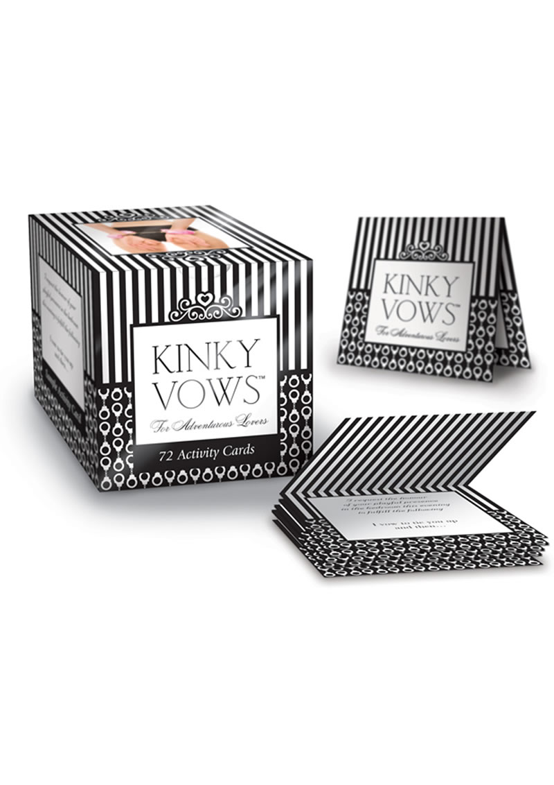 Kinky Vows Activity Cards For Adventurous Lovers
