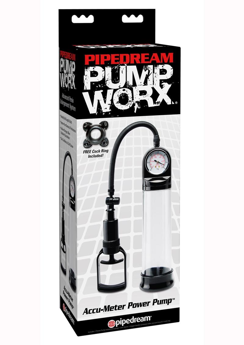 Pump Worx Accumeter Power Pump Clear