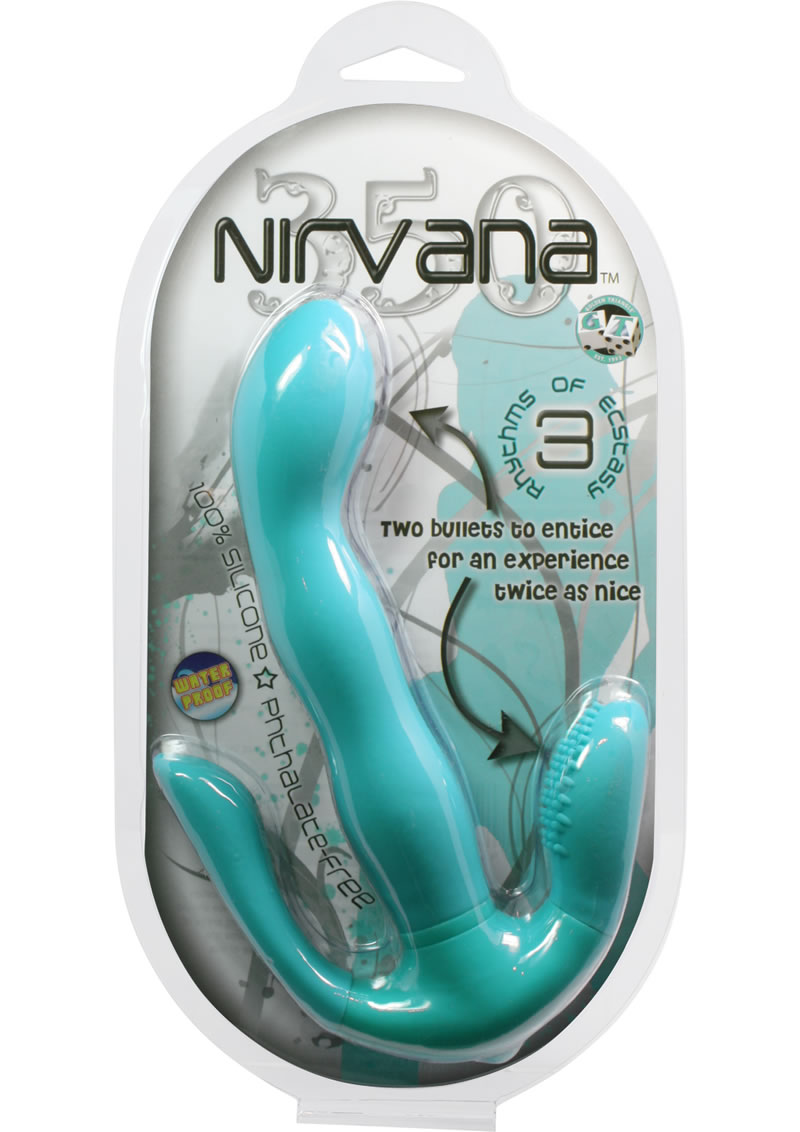 Nirvana 350 Silicone Vibrator Teal
