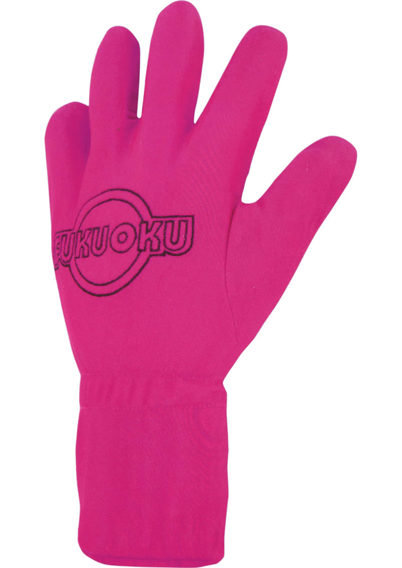 Fukuoku 5 Finger Massage Glove Left Hand Waterproof Pink