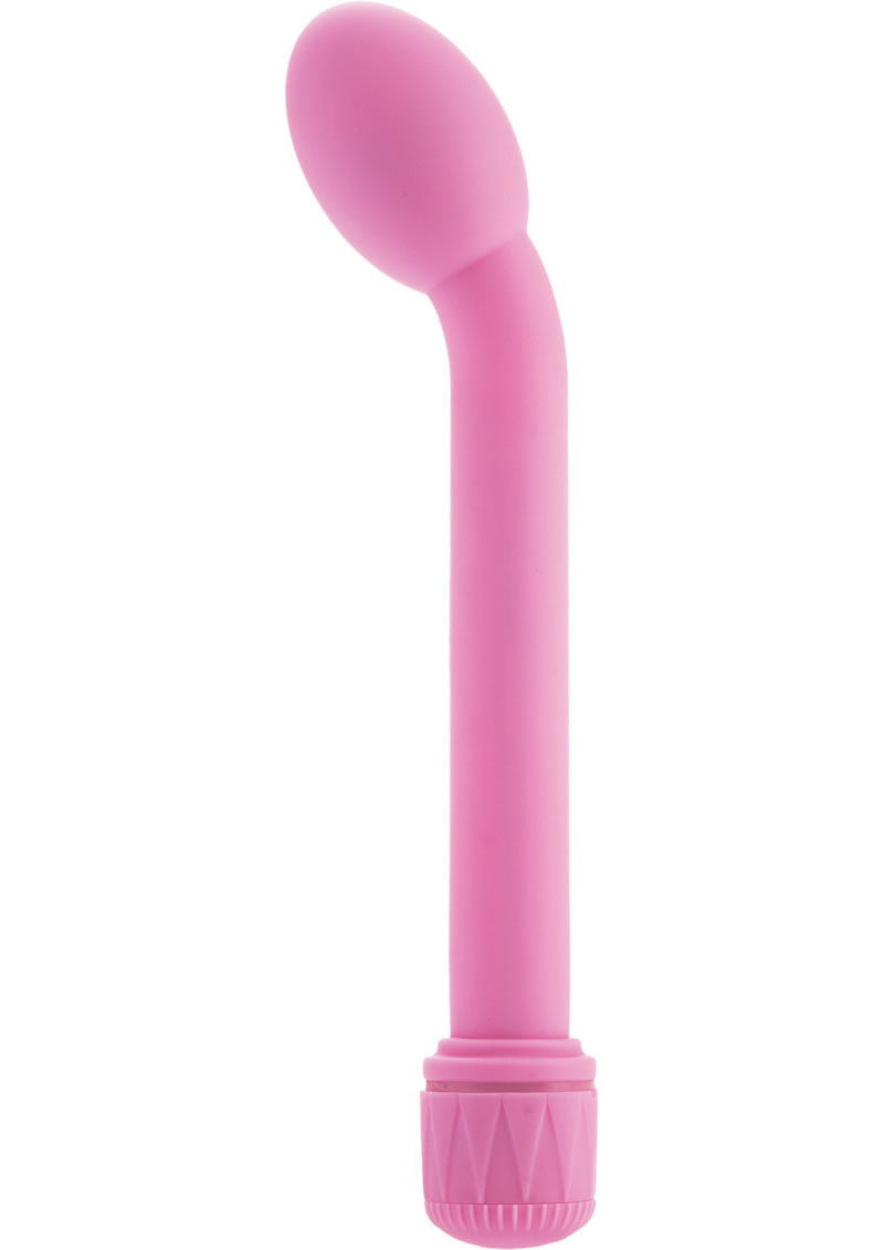First Time G Spot Tulip Vibe Waterproof 6.75 Inch Pink