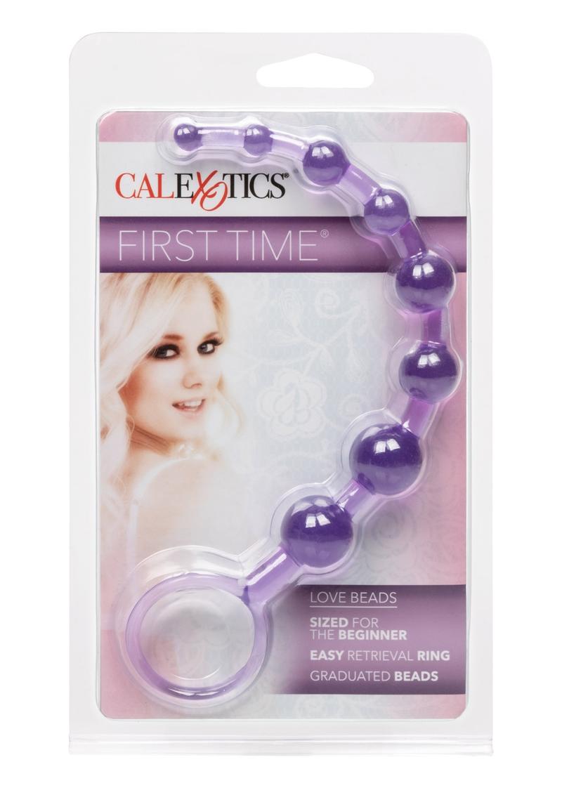 First Time Love Beads 8.25 Inch Purple