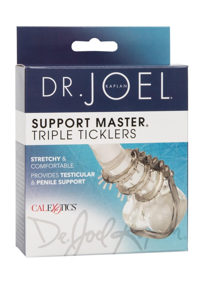 Dr Joel Kaplan Support Master Triple Ticklers Cock Ring Smoke