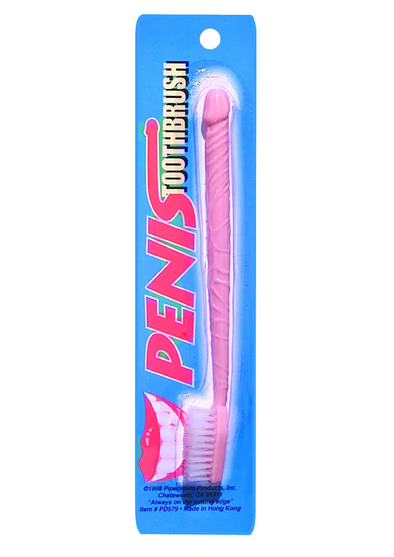 Penis Toothbrush Pink