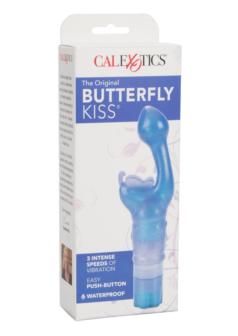 The Original Butterfly Kiss Vibrator Waterproof Blue