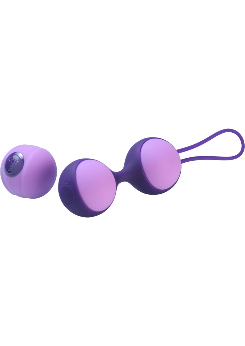 Key Stella II Double Kegel Ball Set Silicone Purple