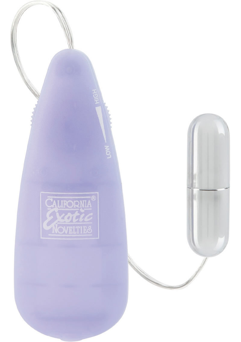 First Time Satin Teaser Wired Remote Control Bullet Purple