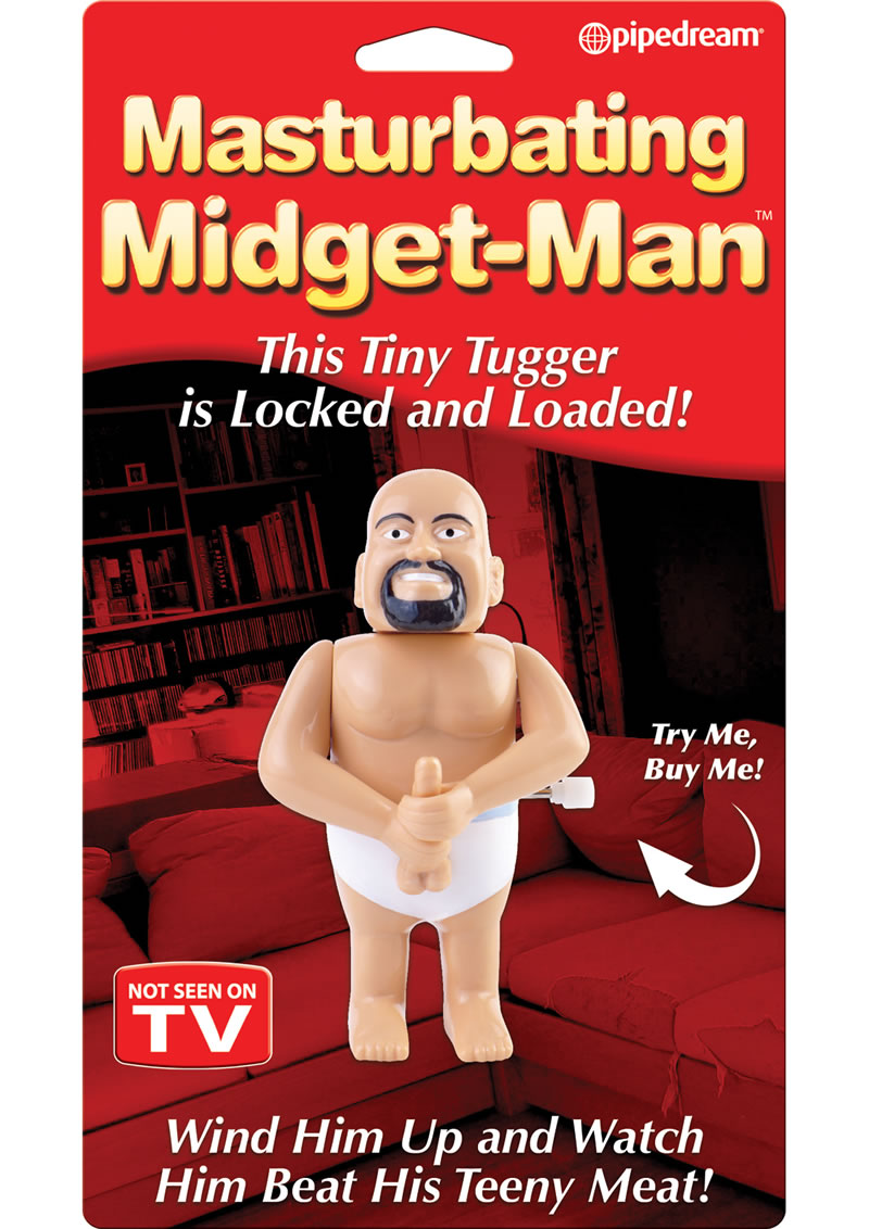 Masturbating Midget Man Wind Up