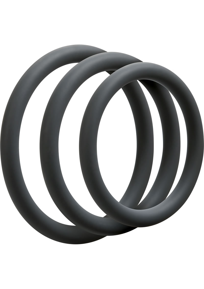Optimale 3 Silicone C-Ring Set Thin Slate