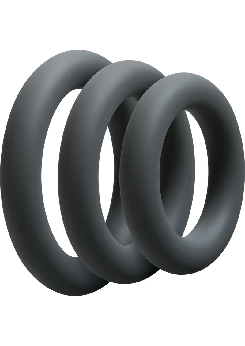 Optimale 3 Silicone C-Ring Set Thick Slate