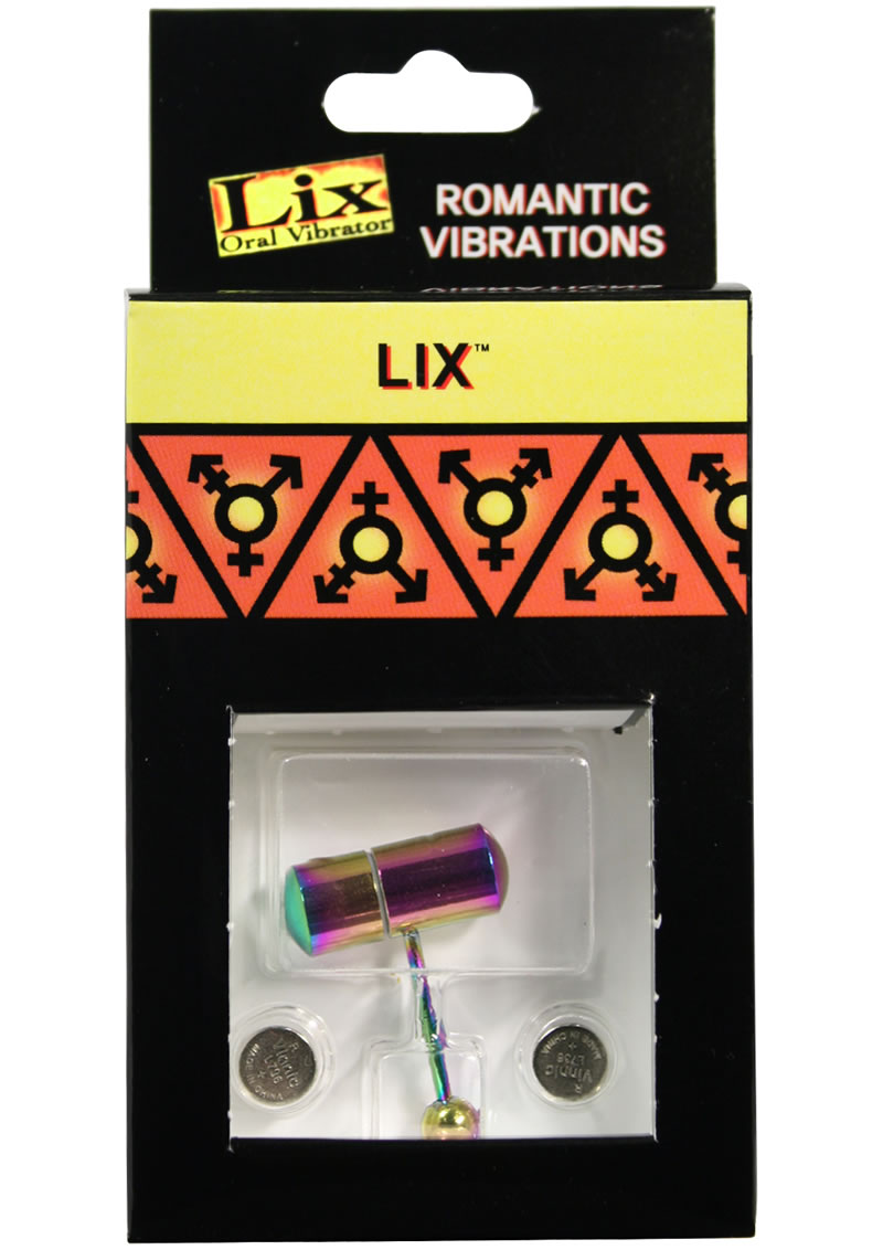 Lix Thrasher Oral Vibrator Rainbow