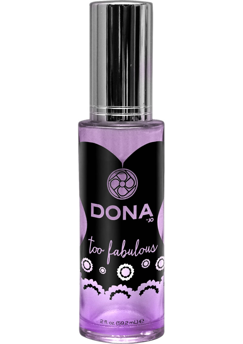 Dona Aphrodisiac and Pheromone Infused Perfume Spray Too Fabulous 2 Ounce