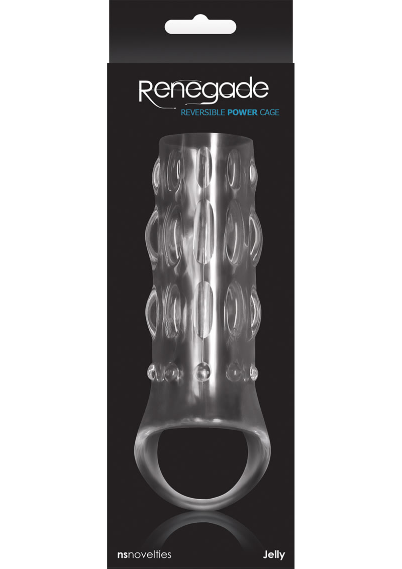 Renegade Reversible Power Cage Sleeve - Clear