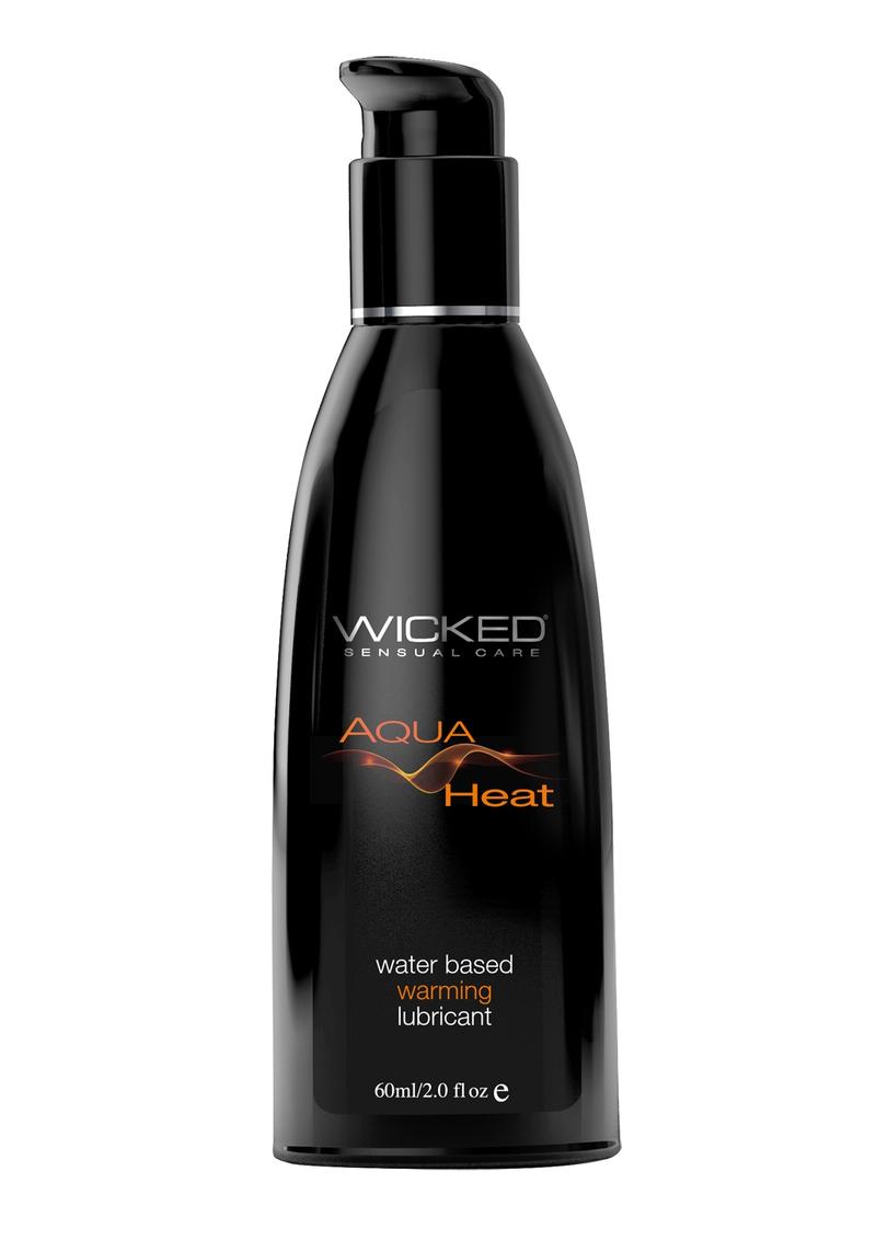 Wicked Aqua Heat Water Based Warming Lubricant 2 Ounce