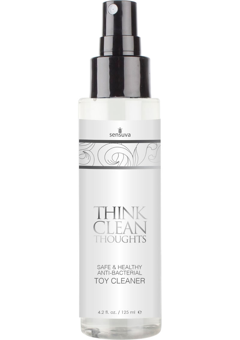 Sensuva Think Clean thoughts Anti Bacterial Toy Cleaner 4.2oz