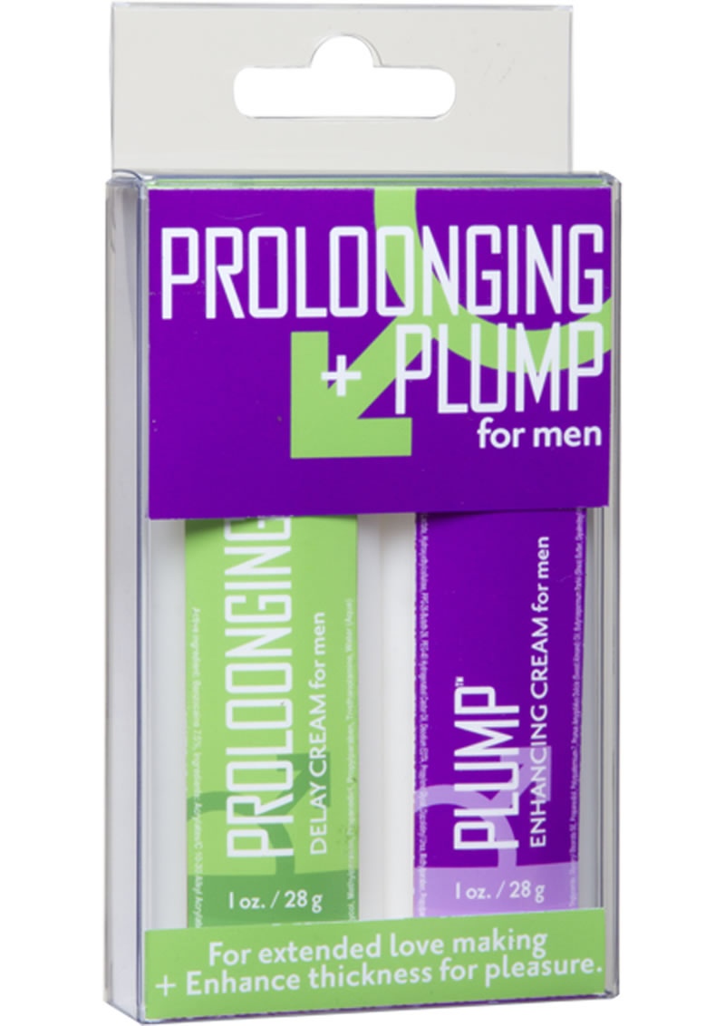 Proloonging and Plump For Men Enhancement Kit 2 Each Per Kit