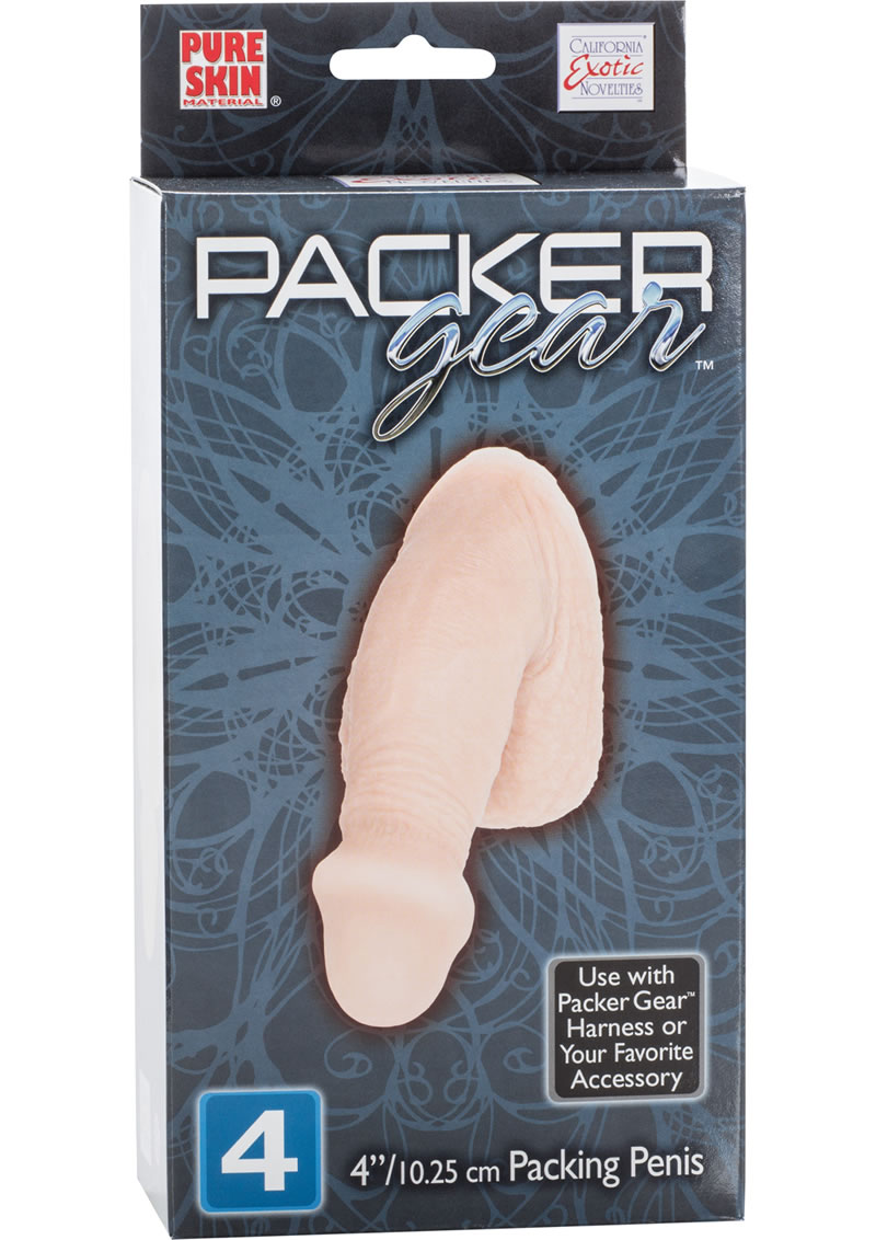 Packer Gear Packing Penis Dong 4 Inch Ivory