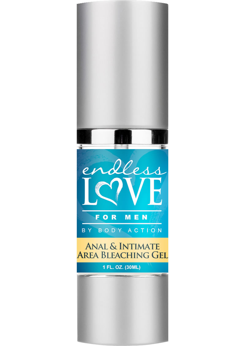 Endless Love For Men Anal and Intimate Area Bleaching Gel 1 Ounce