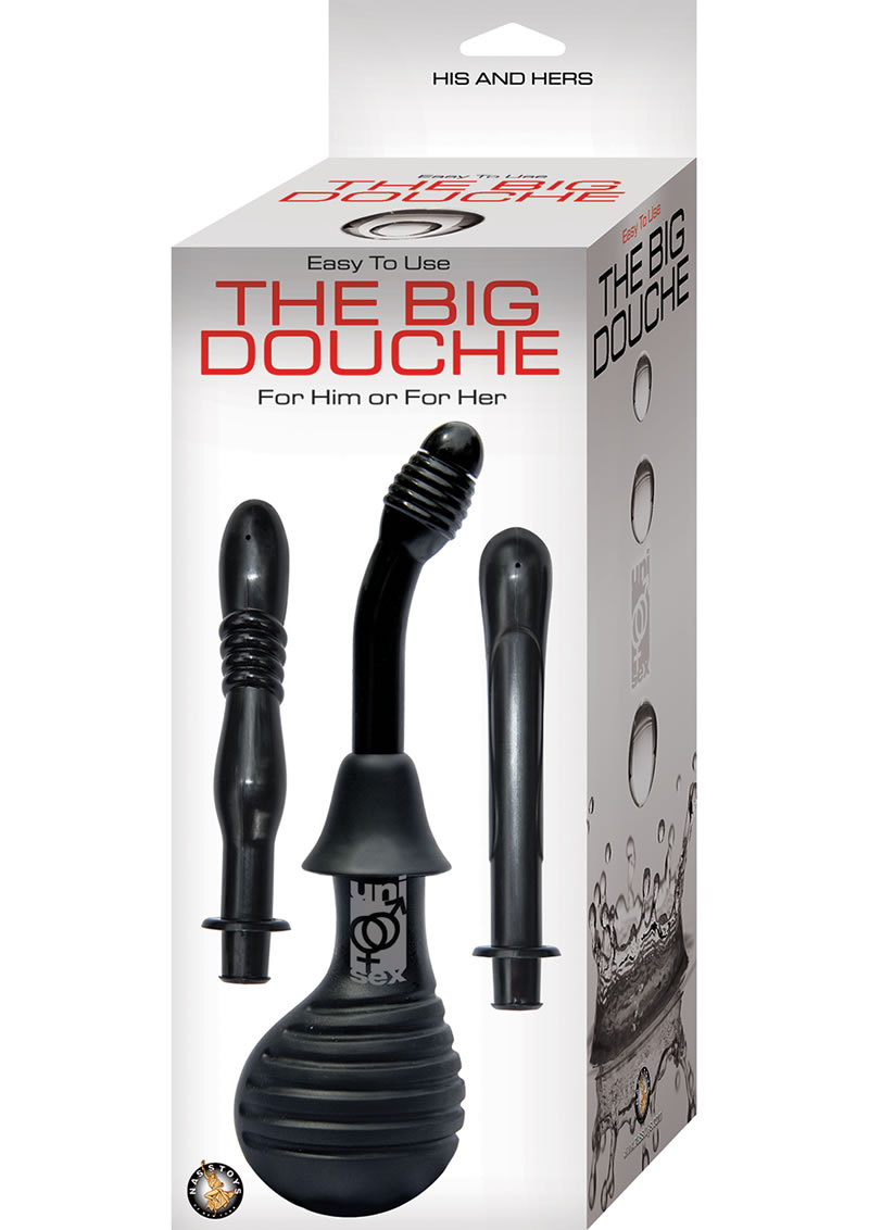The Big Douche For Him Or For Her Kit Black