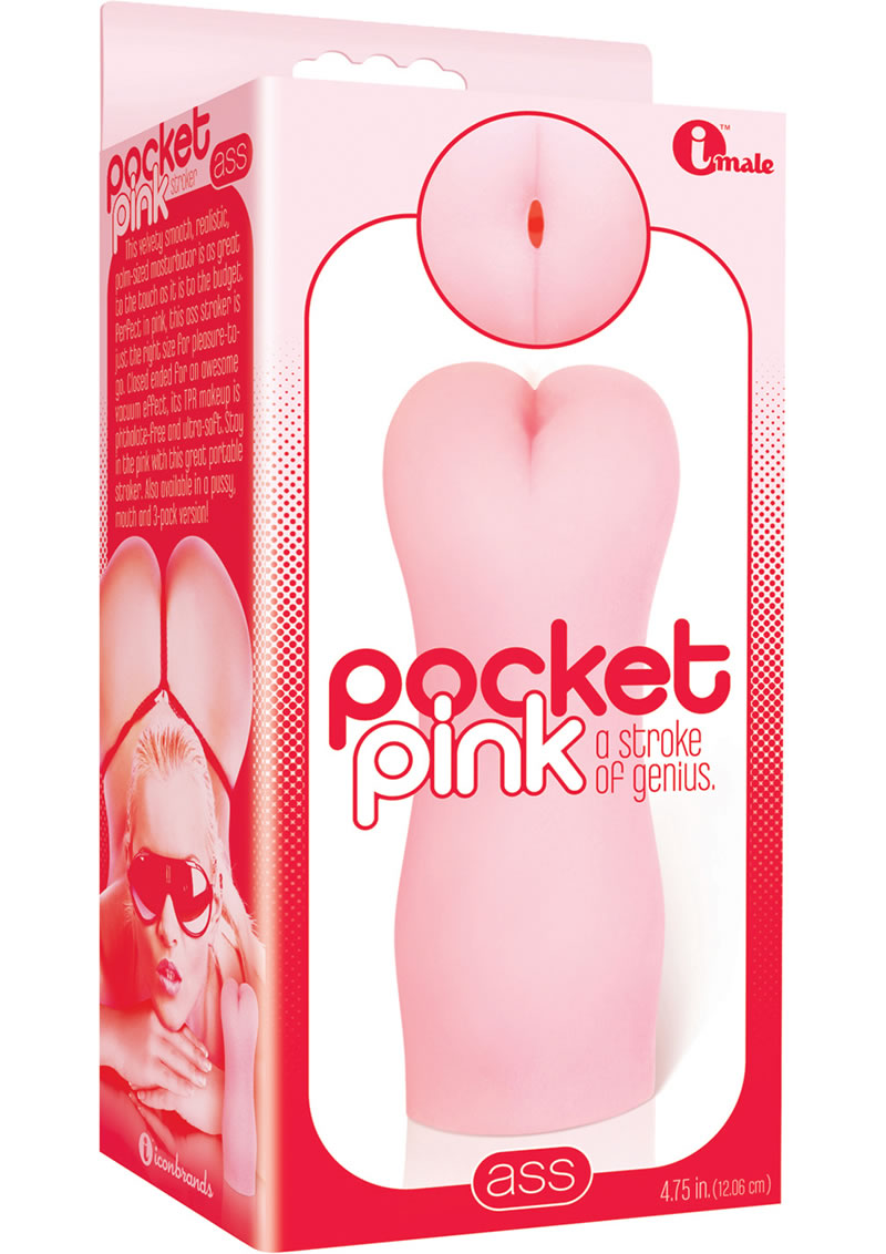 Imale Pocket Pink Ass Stroker Masturbator