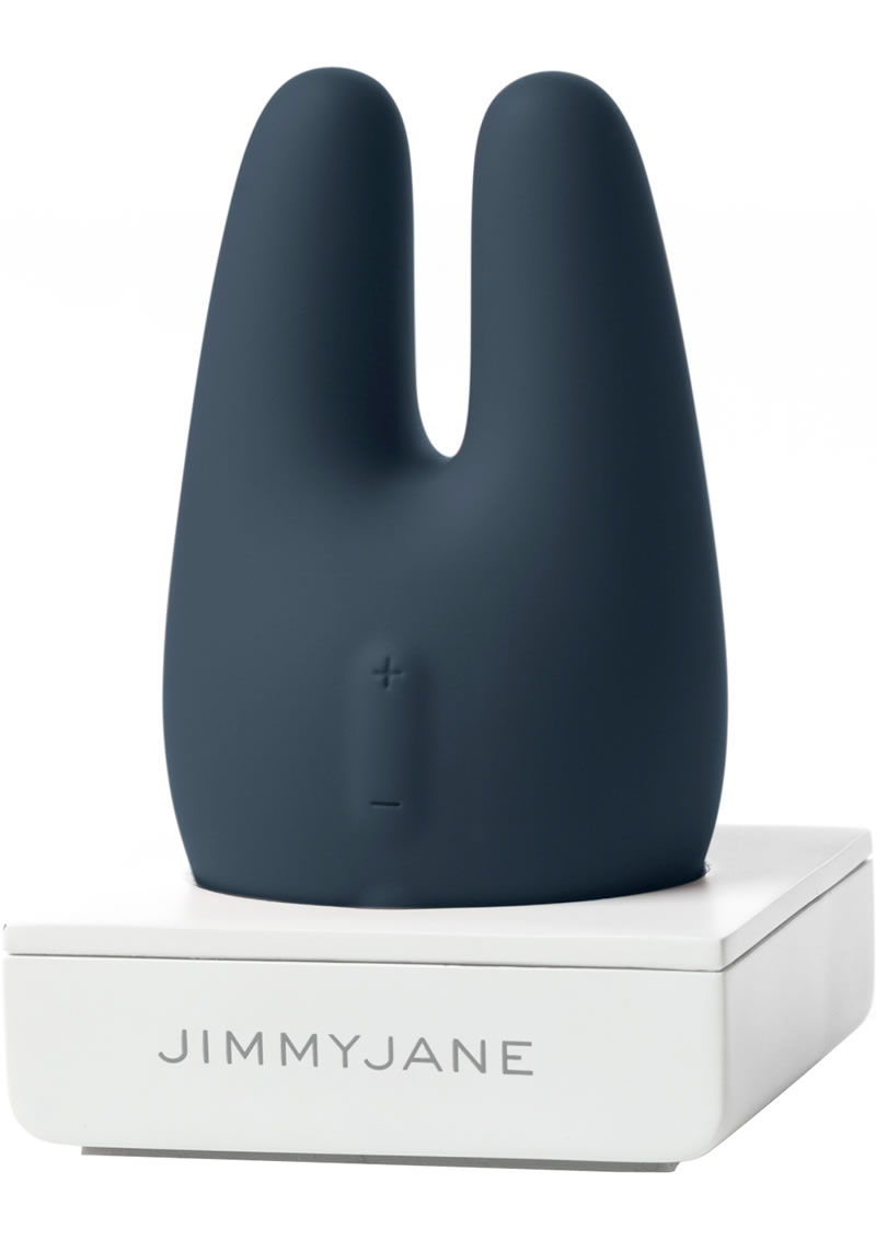 JimmyJane Form 2  Silicone Rechargeable Dual Motor Massager Waterproof Slate