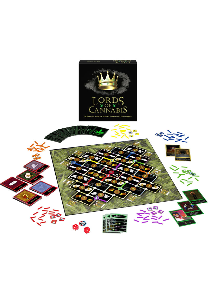 Lords Of Cannabis Board Game