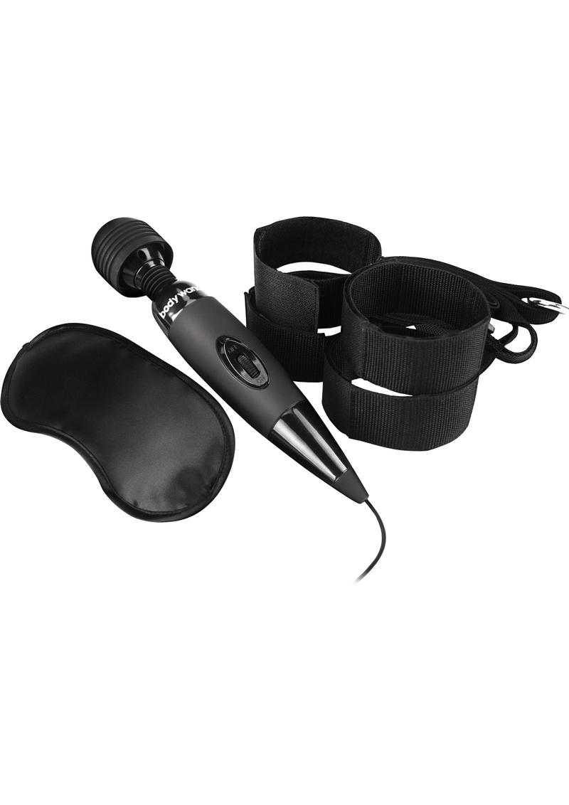 Bodywand Midnight Bed Spreader Kit Couples Collection Gift Set Black