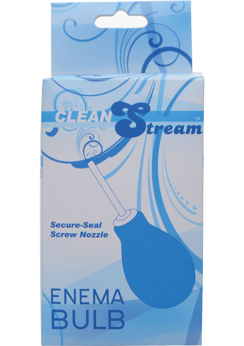 Clean Stream Enema Bulb Blue 8 Ounce
