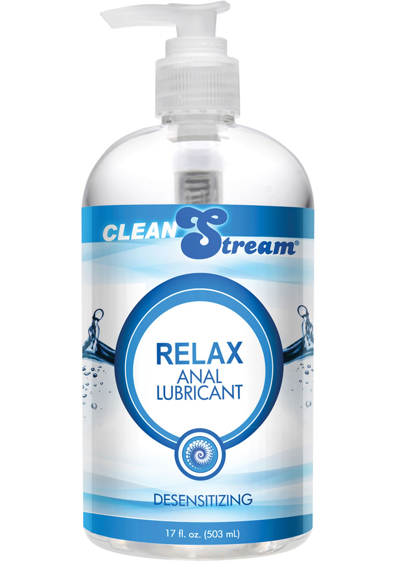 Clean Stream Relax Anal Lubricant Desensitizing 17 Ounce