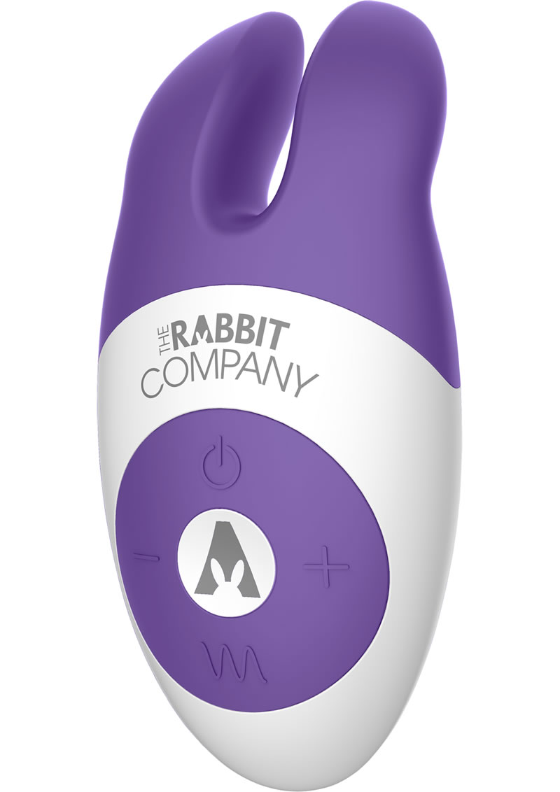 The Lay On Silicone Rabbit Vibe Purple