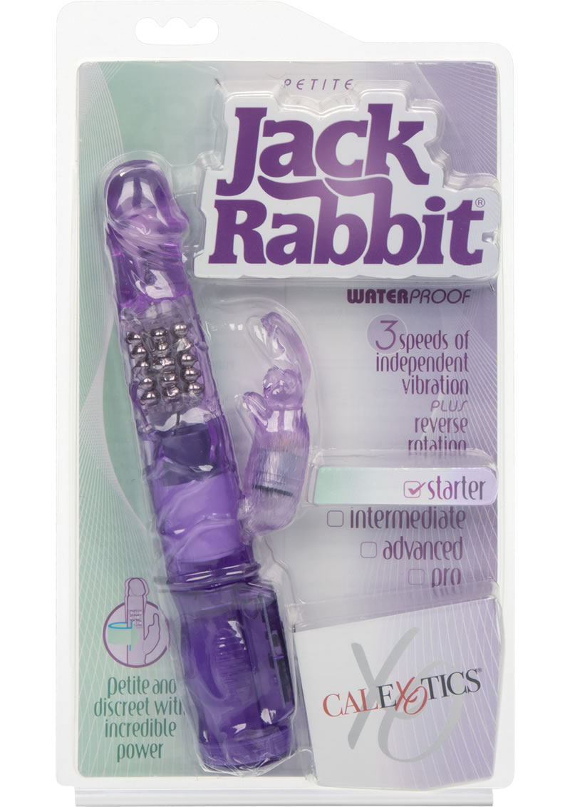 Petite Jack Rabbit Vibe Waterproof Purple 4.75 Inch