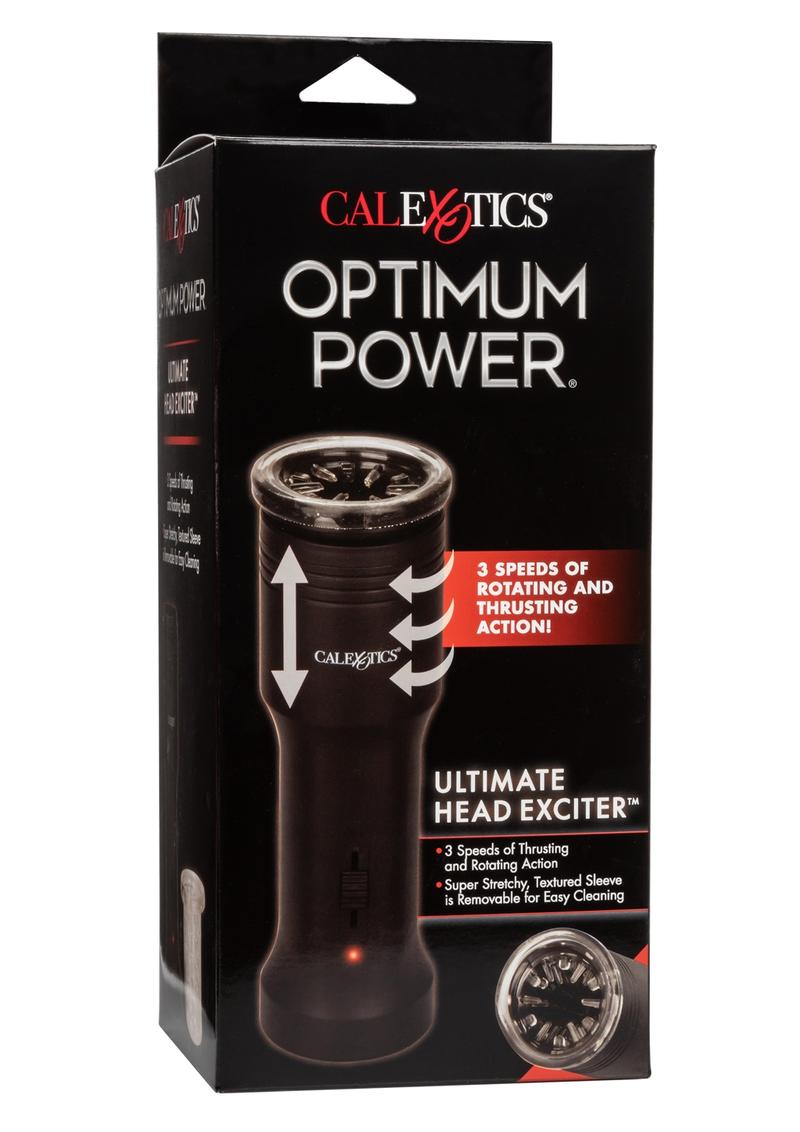 Optimum Power Ultimate Head Exciter Masturbator 9 Inch