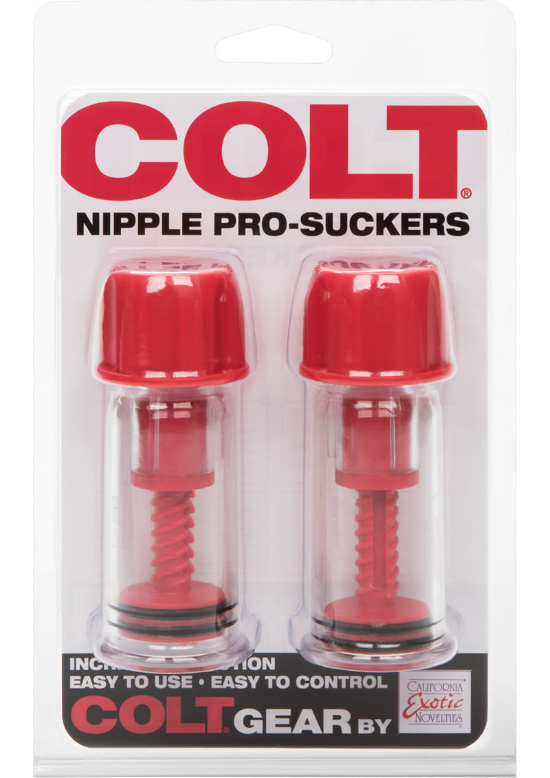 Colt Nipple Pro Suckers Red 4 Inch