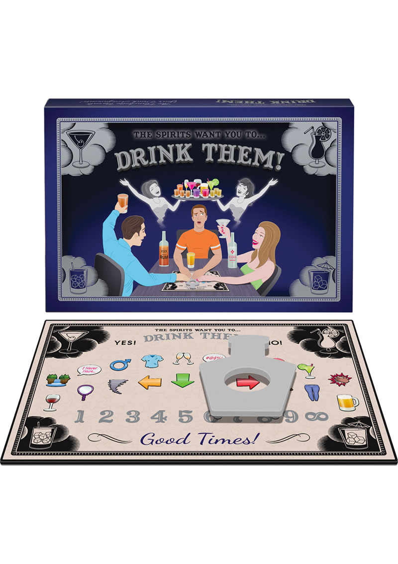 The Spirits Want You To Drink Them Drinking Board Game