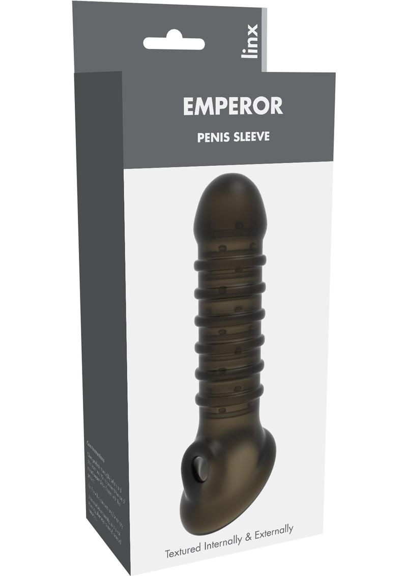 Linx Emperor Penis Sleeve Black 7 Inch