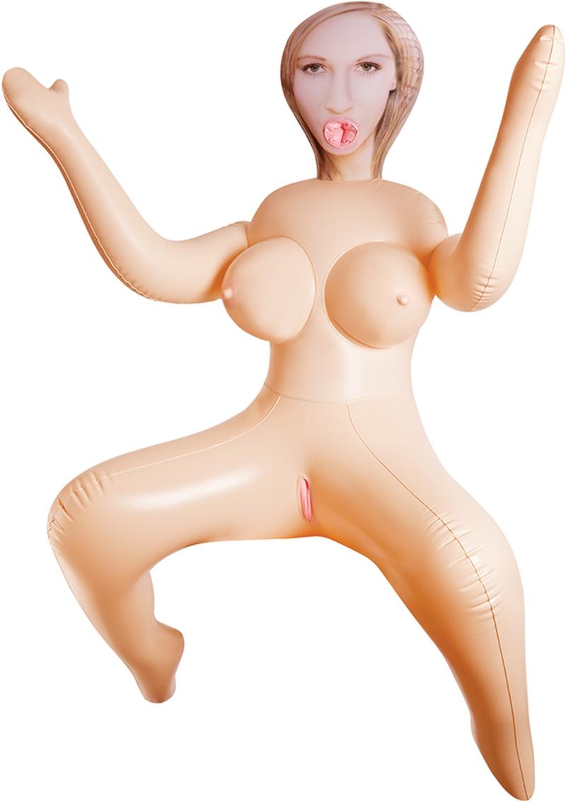 Inflatable Love Doll Rebekah Waterproof Flesh