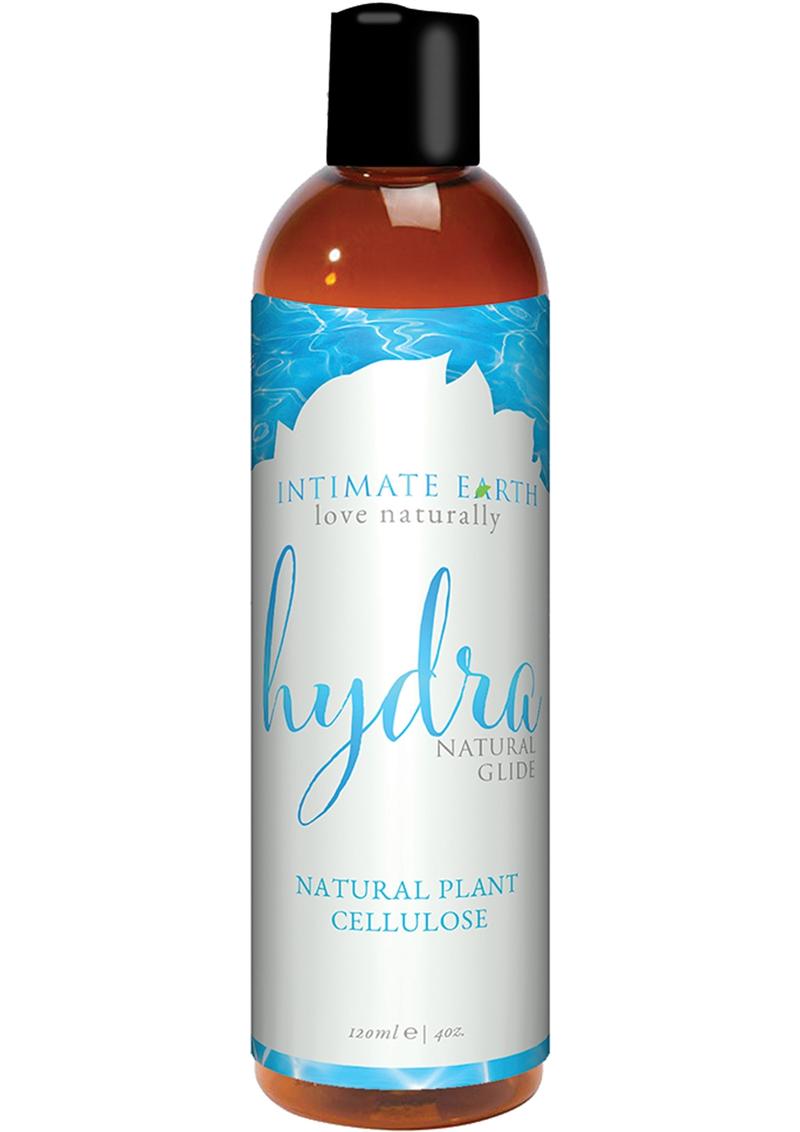 Intimate Earth Hydra Natural Glide Water Based Natural Plant Cellulose Lube 4oz