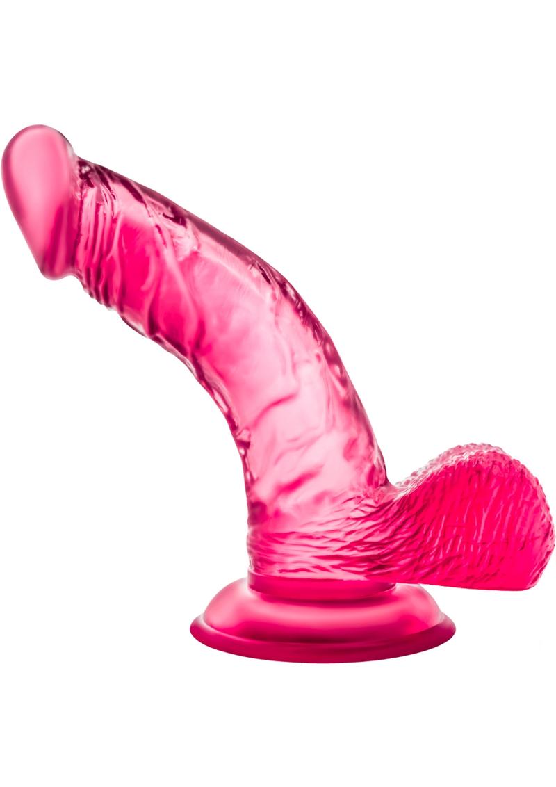 B Yours Sweet N Hard 08 Dildo With Balls - Pink