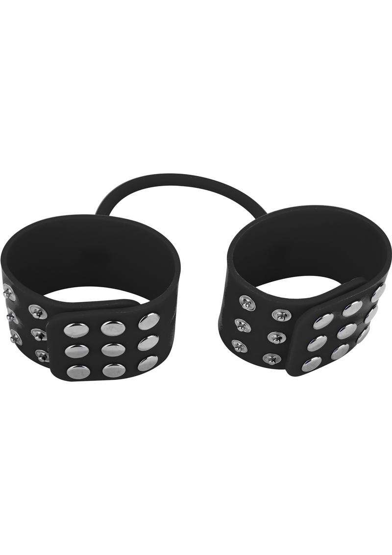 Ouch Silicone Cuffs For Hands And Ankles Black