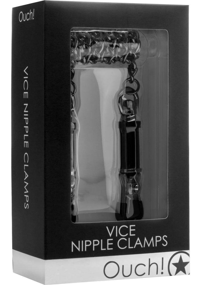 Ouch! Vice Nipple Clamps Black