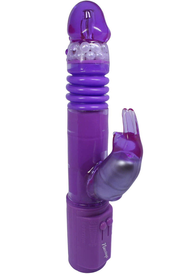 Deep Stroker Rabbit Vibrator Purple